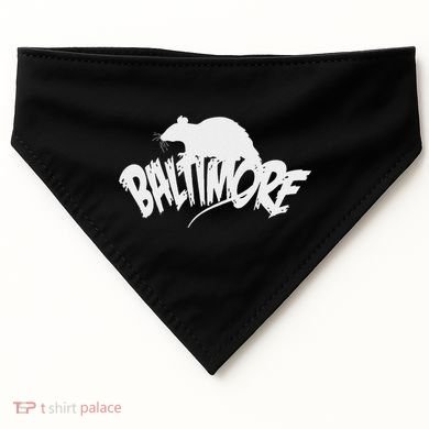 Baltimore Rats USA-Made Doggie Bandana