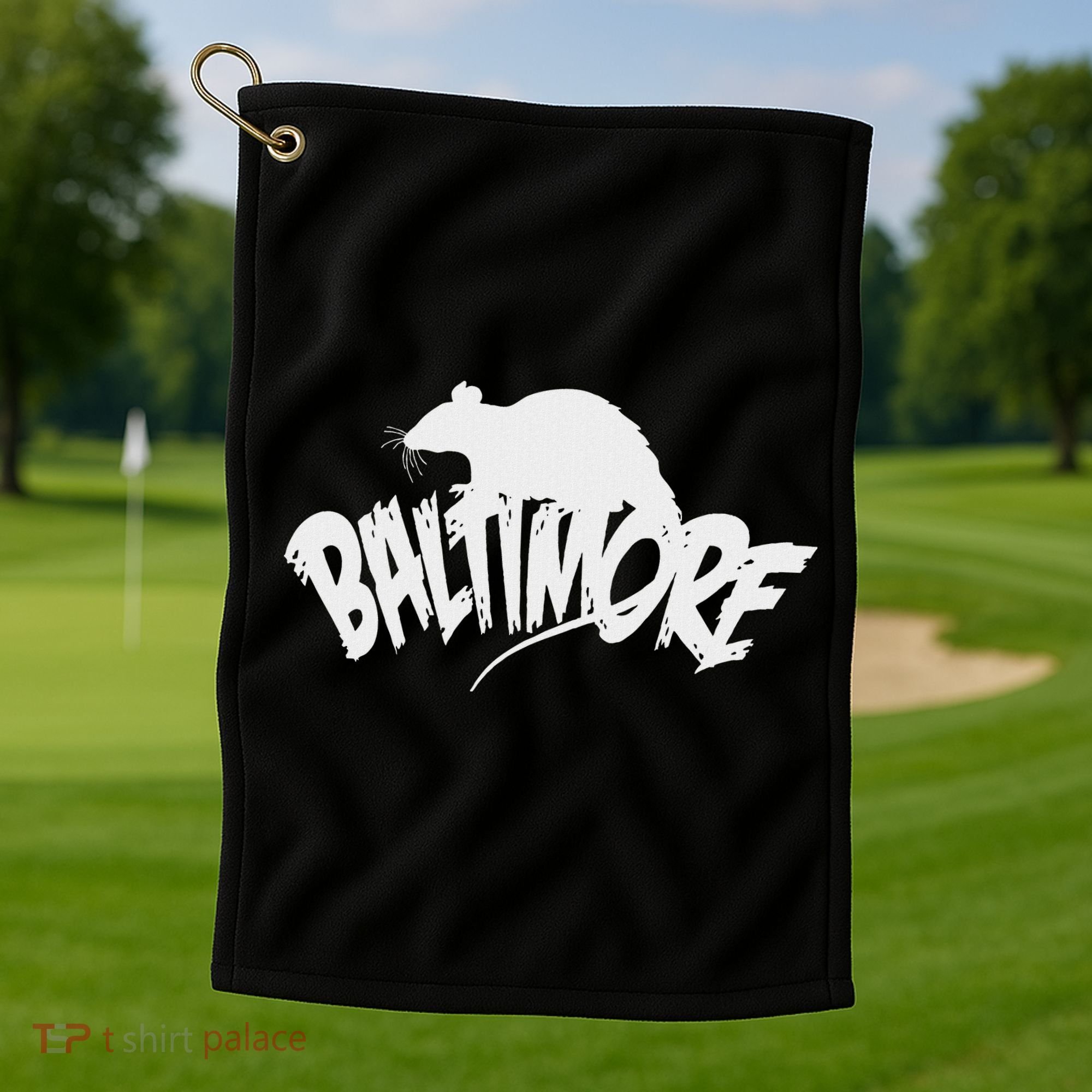 Baltimore Rats Golf Towel