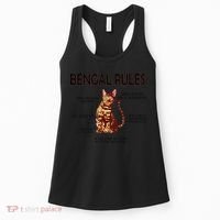 Bengal Rules Bengal Cat Owner Bengal Lover Women's Tank Top thumb 0