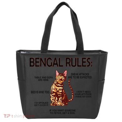 Bengal Rules Bengal Cat Owner Bengal Lover Tote Bag