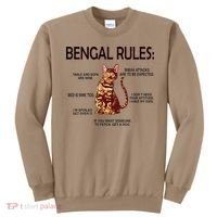 Bengal Rules Bengal Cat Owner Bengal Lover Sweatshirt thumb 0