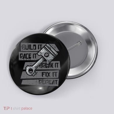 Build Race Break Fix It Repeat Auto Mechanic Button
