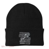 Build Race Break Fix It Repeat Auto Mechanic Beanie thumb 0