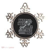 Build Race Break Fix It Repeat Auto Mechanic Ornament thumb 0