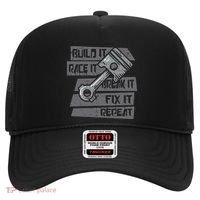 Build Race Break Fix It Repeat Auto Mechanic Hat thumb 0