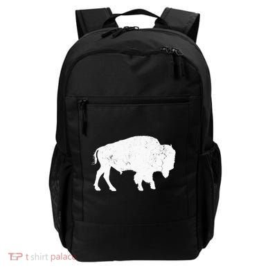 Buffalo Retro Bison Animal Lover Backpack