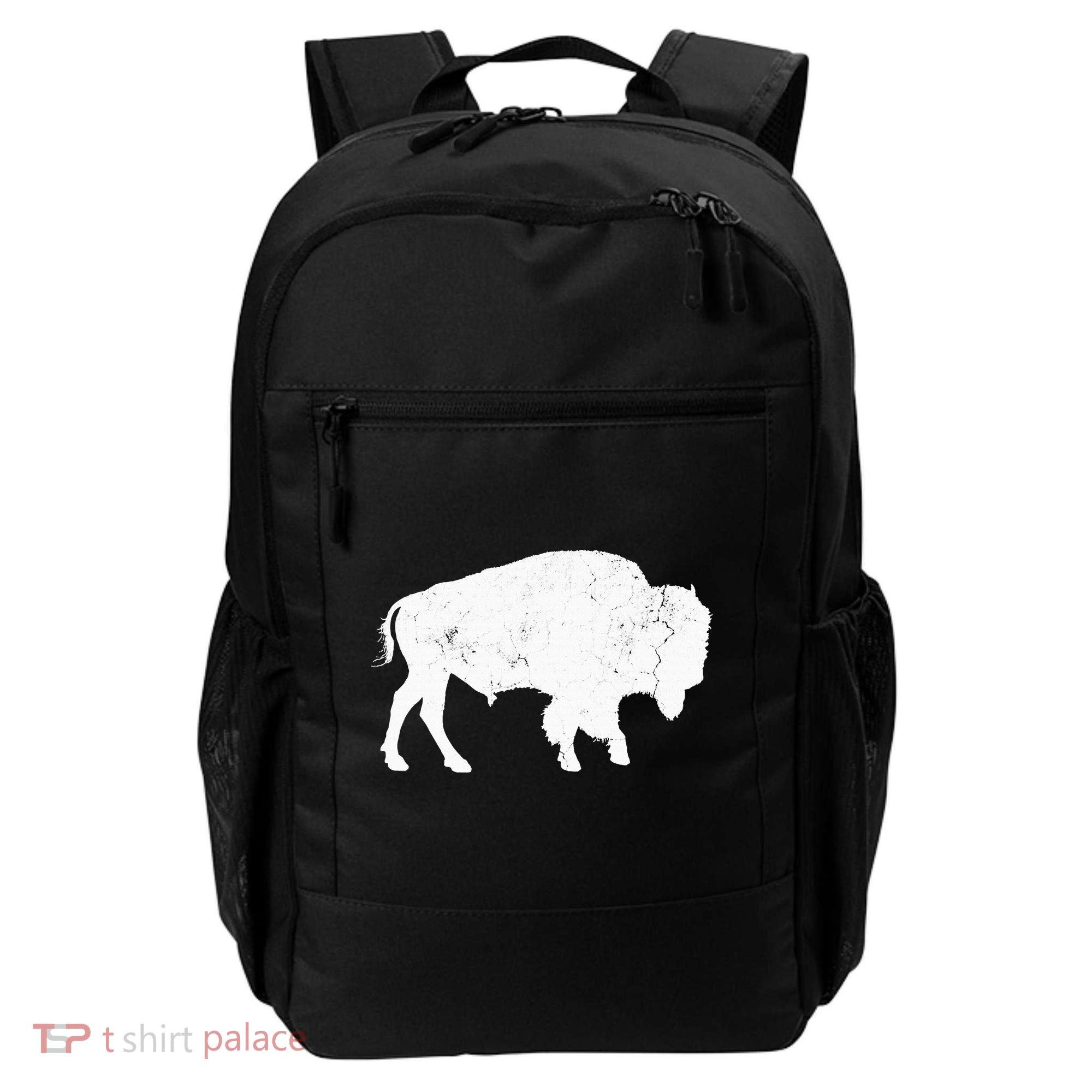 Buffalo Retro Bison Animal Lover Backpack