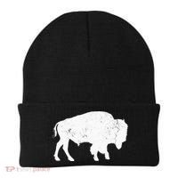 Buffalo Retro Bison Animal Lover Beanie thumb 0