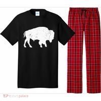 Buffalo Retro Bison Animal Lover Pajama Set thumb 0