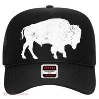 Buffalo Retro Bison Animal Lover Hat thumb 0
