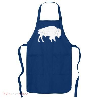 Buffalo Retro Bison Animal Lover Apron