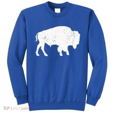 Buffalo Retro Bison Animal Lover Sweatshirt
