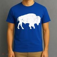Buffalo Retro Bison Animal Lover T-Shirt thumb 3
