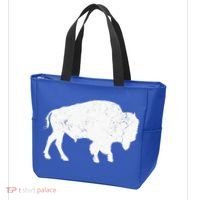 Buffalo Retro Bison Animal Lover Tote Bag thumb 3