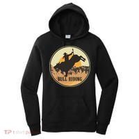 Bull Riding Bullriding Cowboy Western Rodeo Women's Hoodie thumb 0