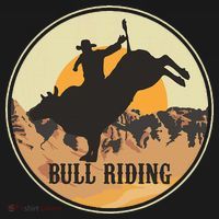 Bull Riding Bullriding Cowboy Western Rodeo Women's Hoodie thumb 2