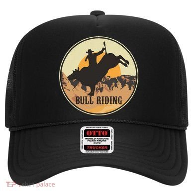 Bull Riding Bullriding Cowboy Western Rodeo Hat
