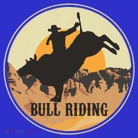 Bull Riding Bullriding Cowboy Western Rodeo Coaster thumb 2