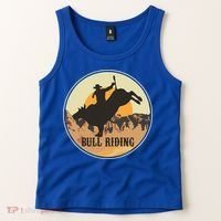 Bull Riding Bullriding Cowboy Western Rodeo Tank Top thumb 2