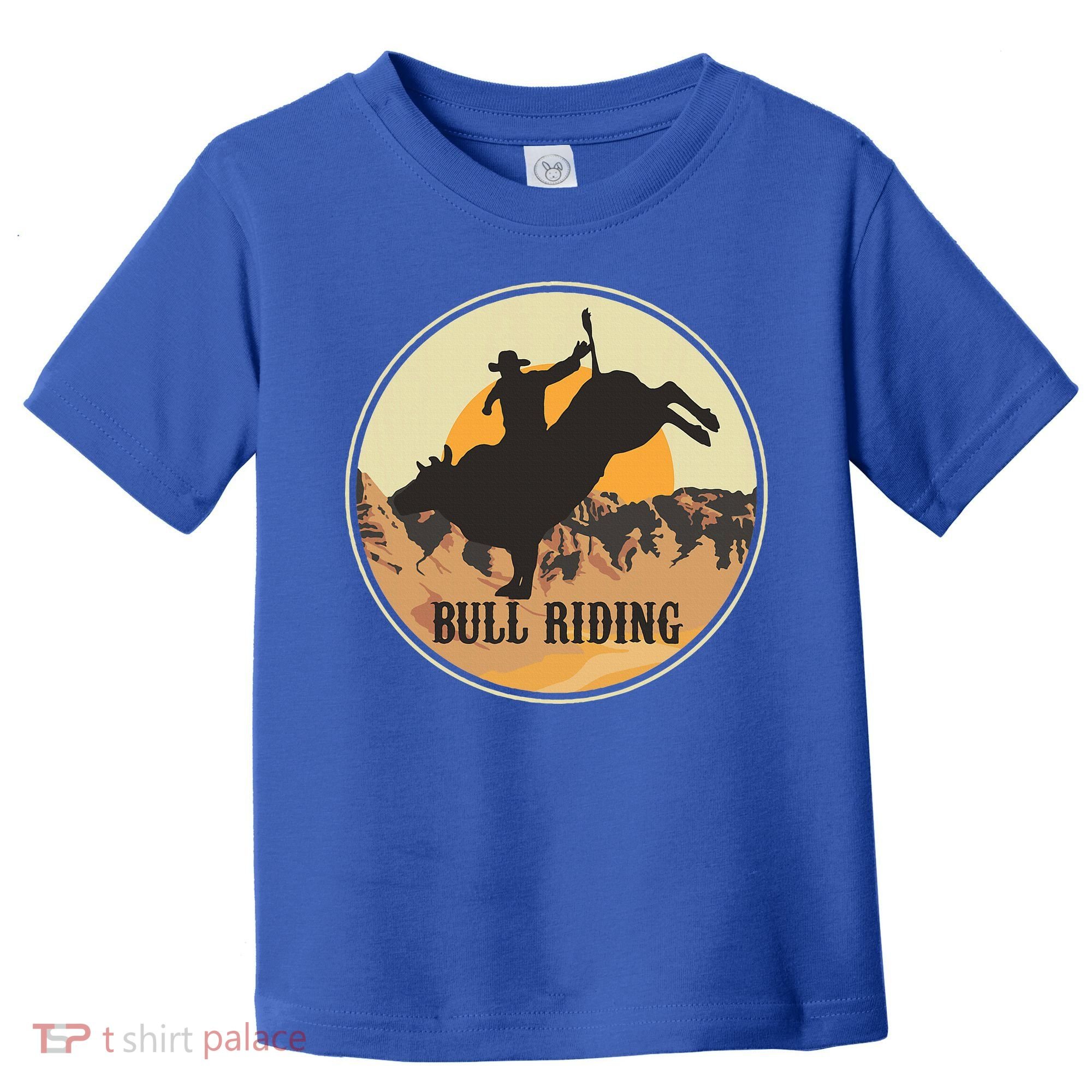 Bull Riding Bullriding Cowboy Western Rodeo Toddler T-Shirt