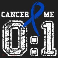 Blue Ribbon Cancer 0:1 Awareness Survivor Women's Sweatshirt thumb 2