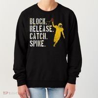 Block Release Catch Spike National Tight End Day Women's Sweatshirt thumb 0
