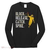 Block Release Catch Spike National Tight End Day Long Sleeve Shirt thumb 0