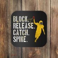 Block Release Catch Spike National Tight End Day Coaster thumb 0