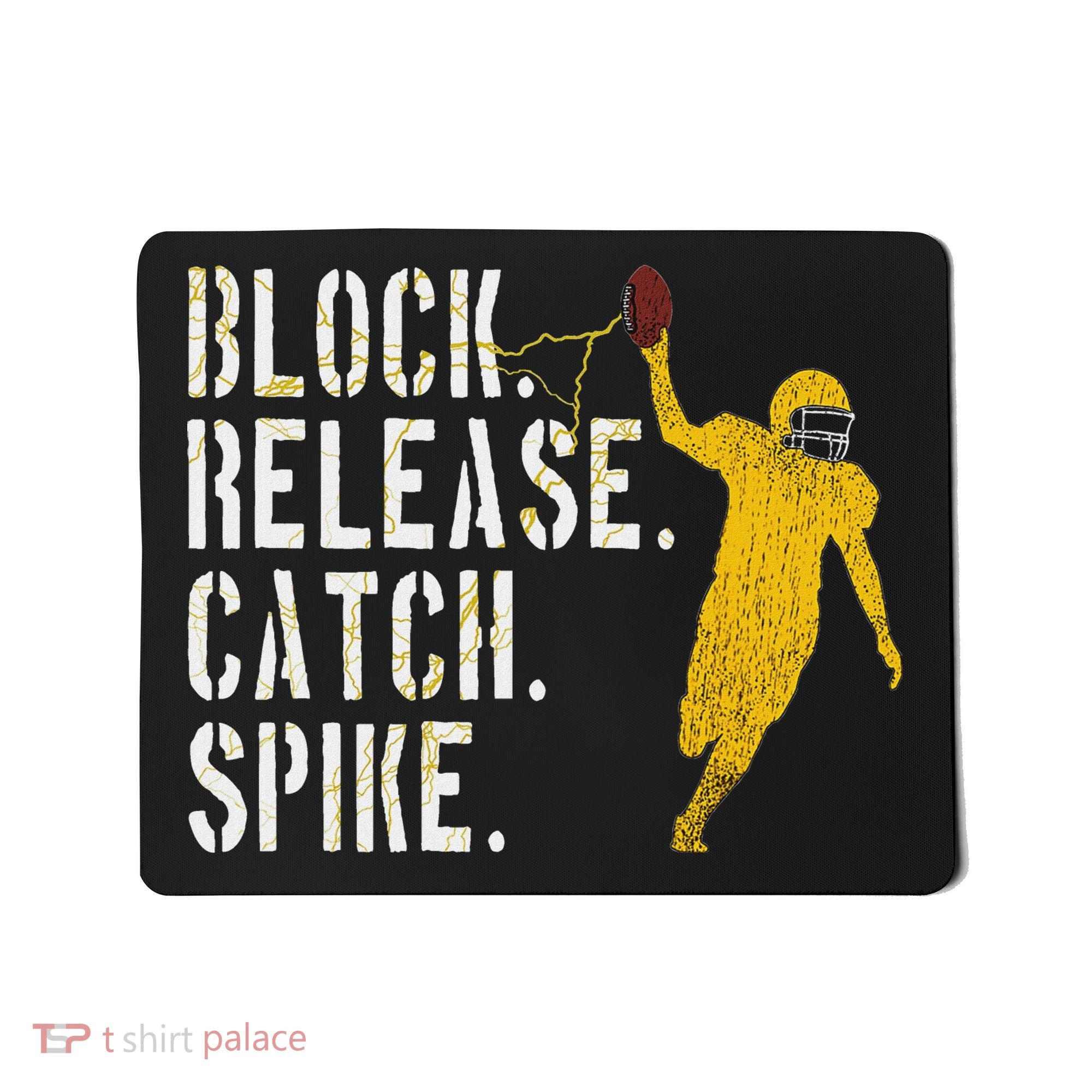 Block Release Catch Spike National Tight End Day Mousepad
