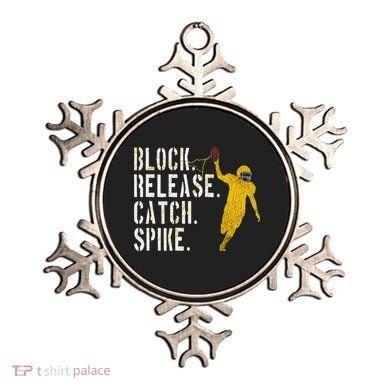 Block Release Catch Spike National Tight End Day Ornament