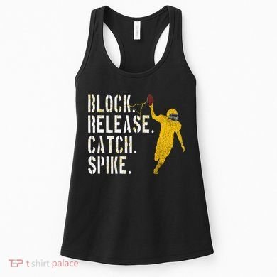 Block Release Catch Spike National Tight End Day Women's Tank Top