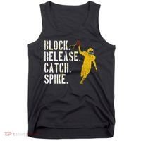 Block Release Catch Spike National Tight End Day Tank Top thumb 0