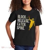 Block Release Catch Spike National Tight End Day Kids T-Shirt thumb 2