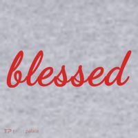 Blessed Red Christian Women's Sweatshirt thumb 2