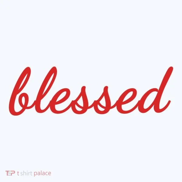Blessed Red Christian Doggie Tank