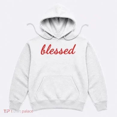 Blessed Red Christian Hoodie