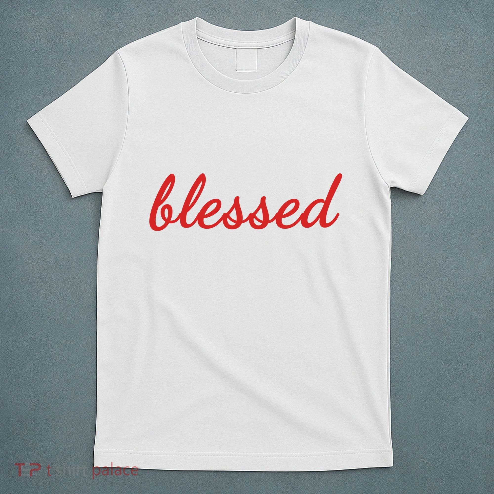 Blessed Red Christian T-Shirt