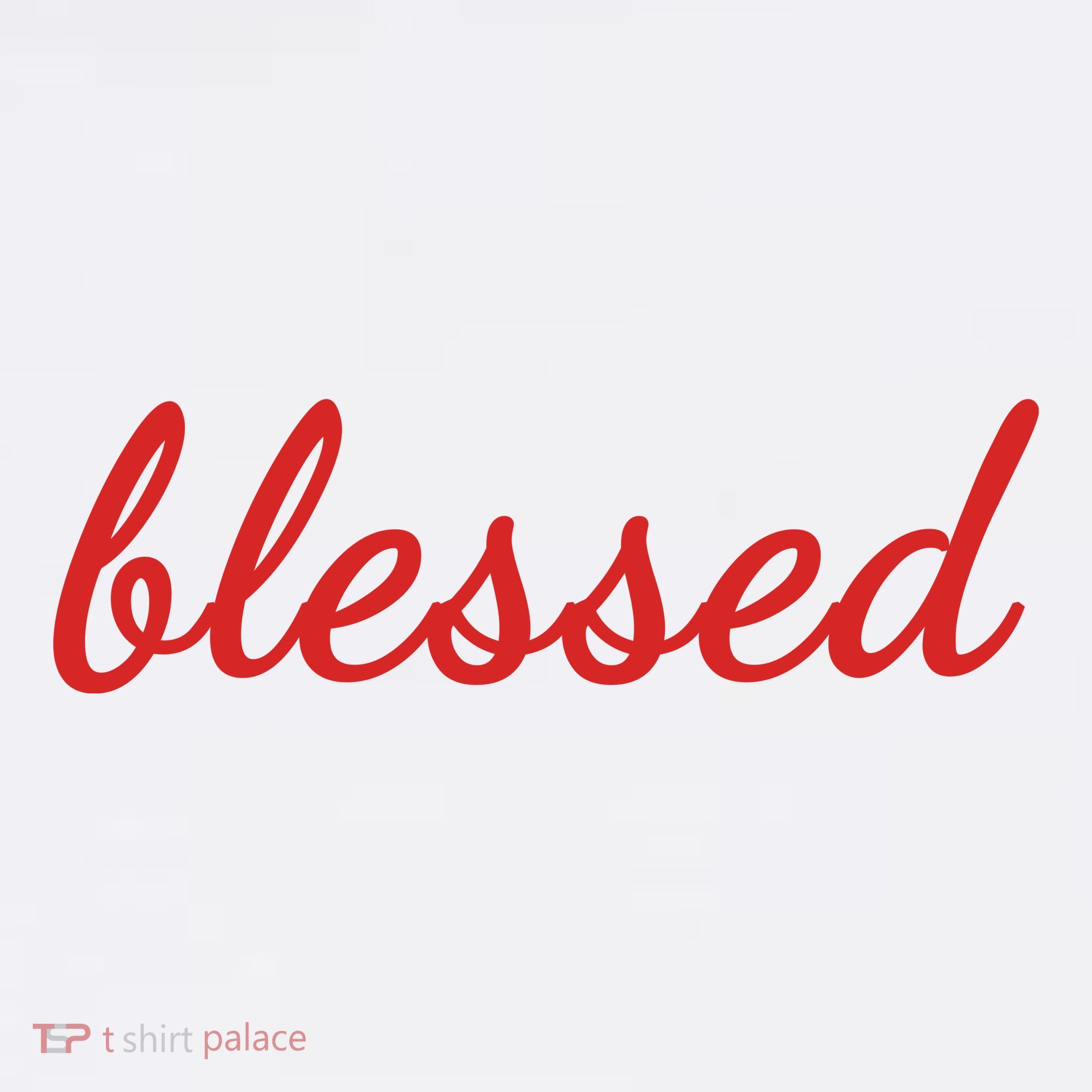 Blessed Red Christian Pajama Set