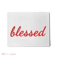 Blessed Red Christian Mousepad thumb 0