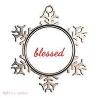 Blessed Red Christian Ornament thumb 0