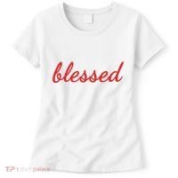 Blessed Red Christian Women's T-Shirt thumb 0
