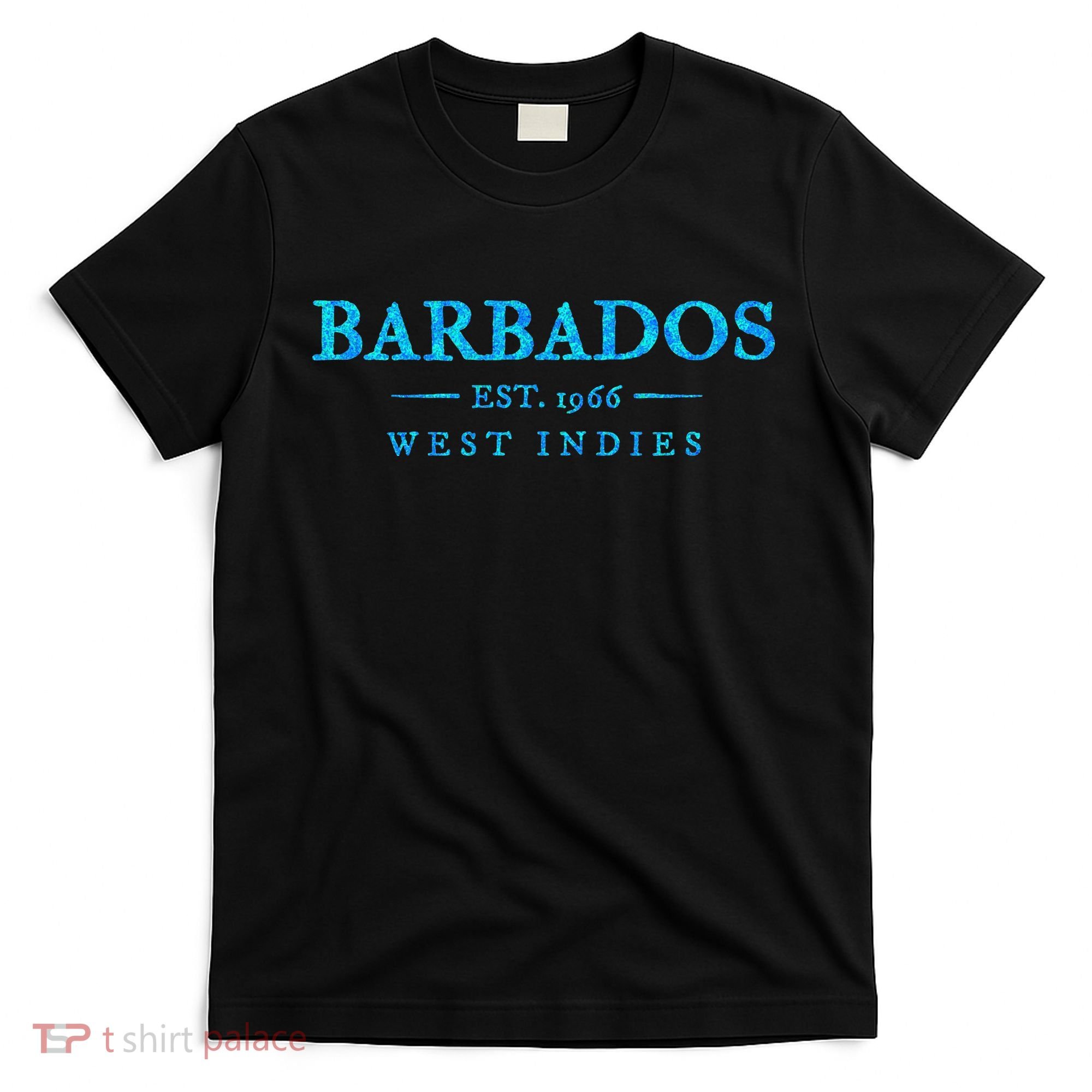Barbados Retro Colorful Text Women Cruise Souvenir T-Shirt