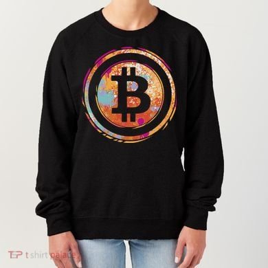 Bitcoin Retro Crypto Women's Sweatshirt