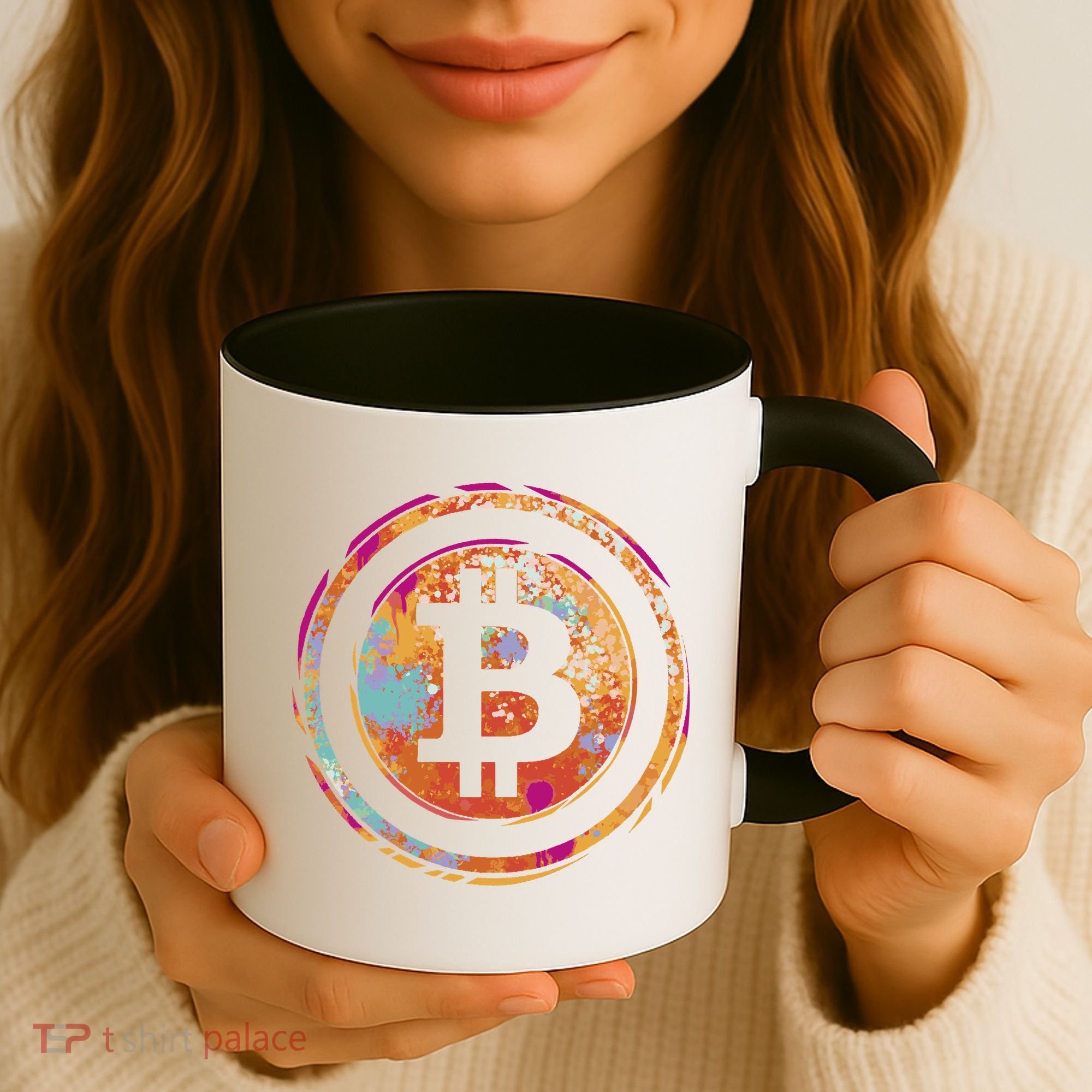 Bitcoin Retro Crypto Coffee Mug