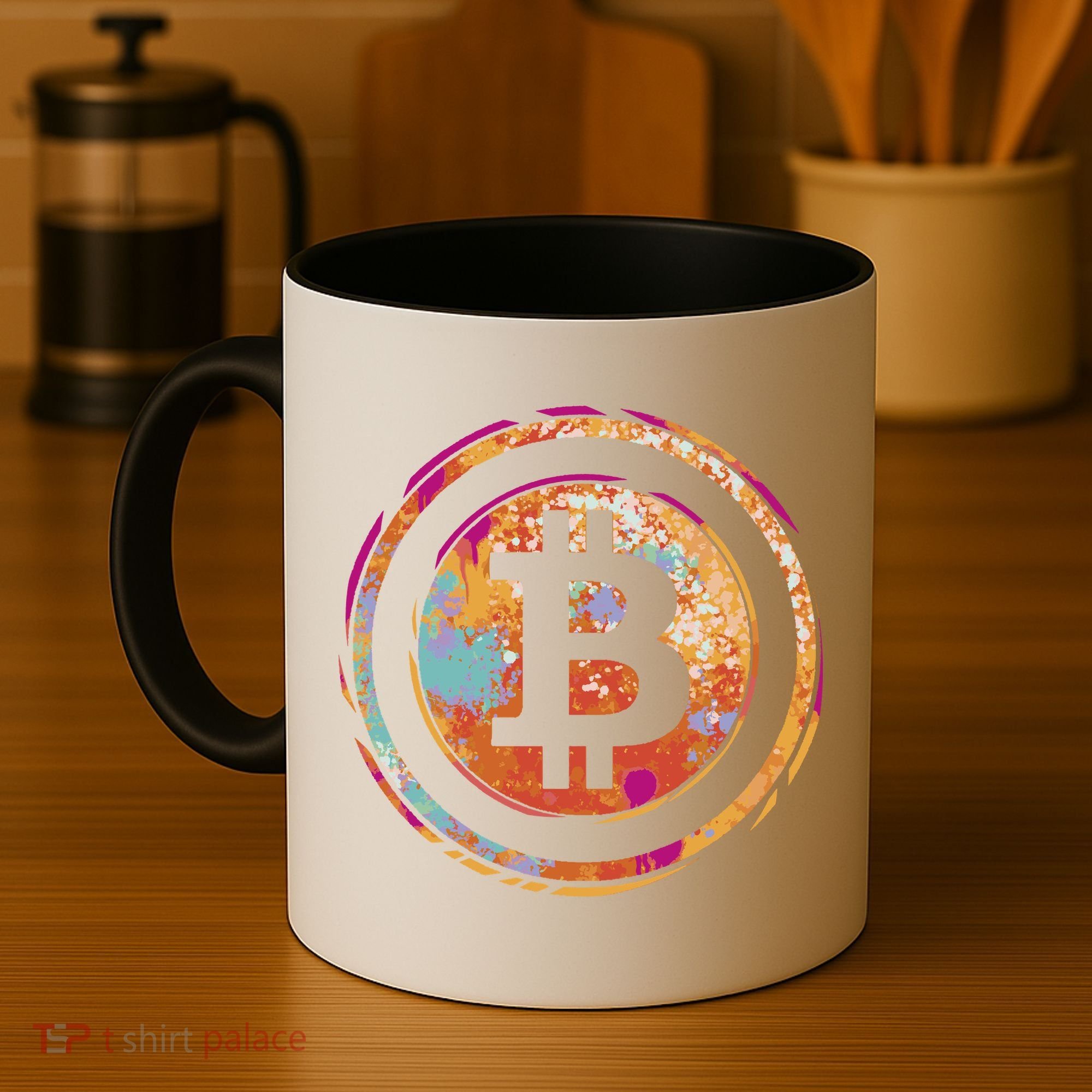 Bitcoin Retro Crypto Coffee Mug