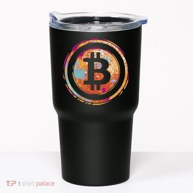 Bitcoin Retro Crypto Tumbler