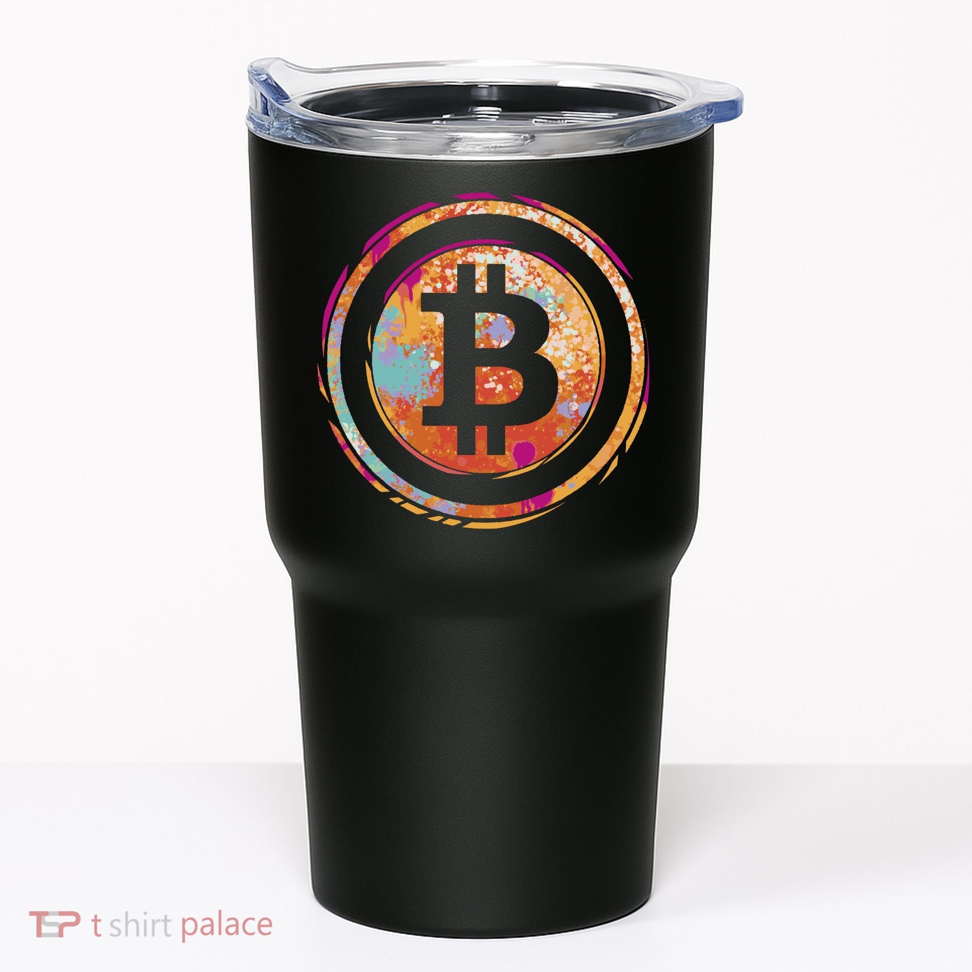 Bitcoin Retro Crypto Tumbler