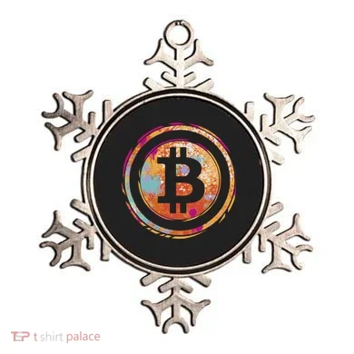 Bitcoin Retro Crypto Ornament