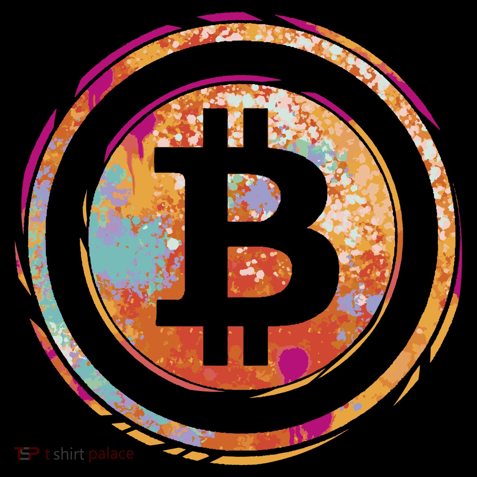 Bitcoin Retro Crypto Toddler Hoodie