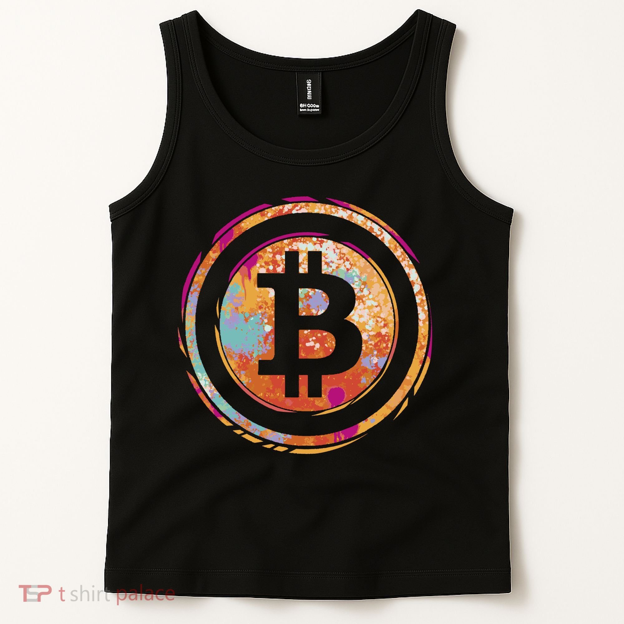 Bitcoin Retro Crypto Tank Top